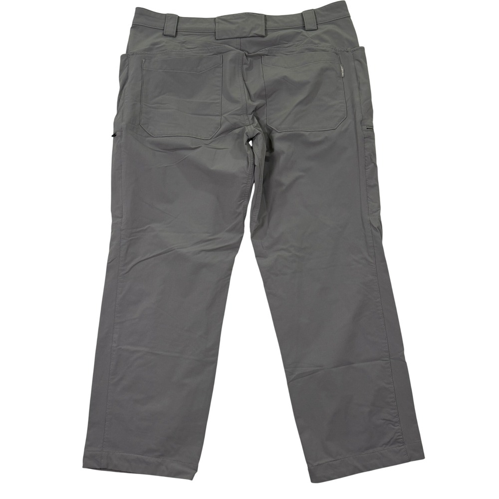 Duluth Mens 38x30 Flexpedition Pants Adult Gray Relaxed Fit Cargo Hiking Outdoor - Picture 2 of 10